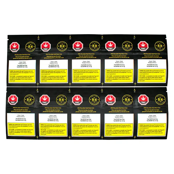 Image for Hash Rosin Coins - Cookies and Cream, cannabis all products by Rosin Heads