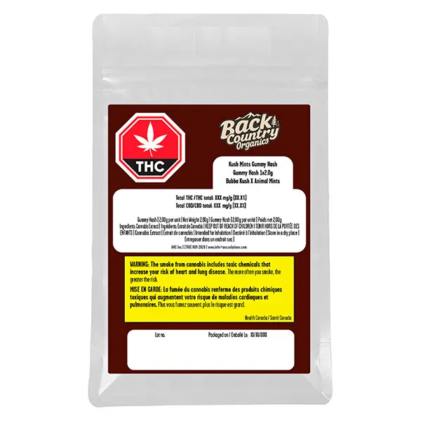 Image for Kush Mints Classic Hash, cannabis hash, kief by Back Country Organics