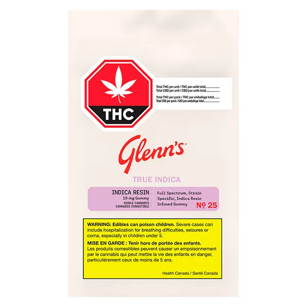 Image for No.25 Glenn's 100's True Indica Resin - Green Apple Carton, cannabis all products by Glenn's