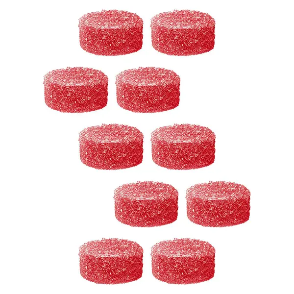 Image for Red Razz Chiller Multi-pack 50 THC:CBD Gummies, cannabis all products by Edison Sonics