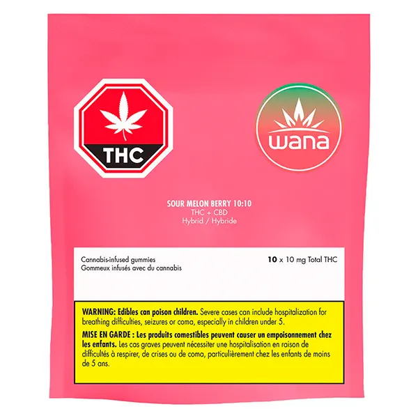 Image for Sour Melon Berry, cannabis all products by Wana