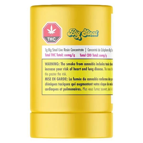 Image for Big Steal Live Rosin Concentrate, cannabis concentrates by Thrifty