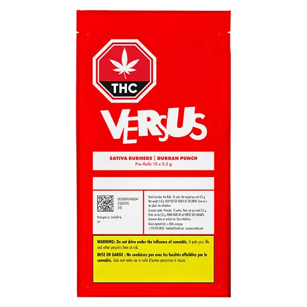 Image for Burners Durban Punch Pre-Roll, cannabis all products by Versus