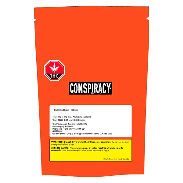 Image for Chemtrail Kush, cannabis all products by Conspiracy