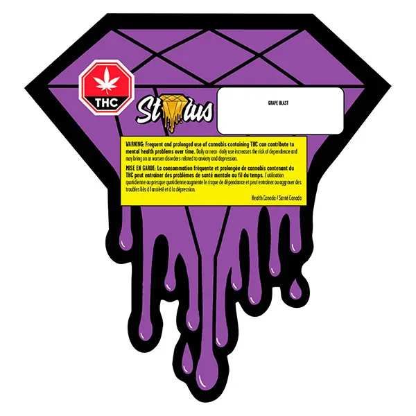 Image for Grape Blast Liquid Diamond Disposable, cannabis vapes by Status