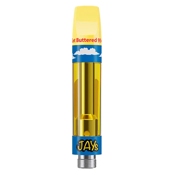 Image for High Potency 95+ 510 Thread Cartridge Get Buttered, cannabis all products by Jays