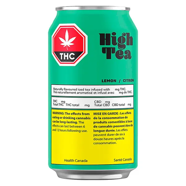 Image for High Tea - Lemon, cannabis beverages by High Tea