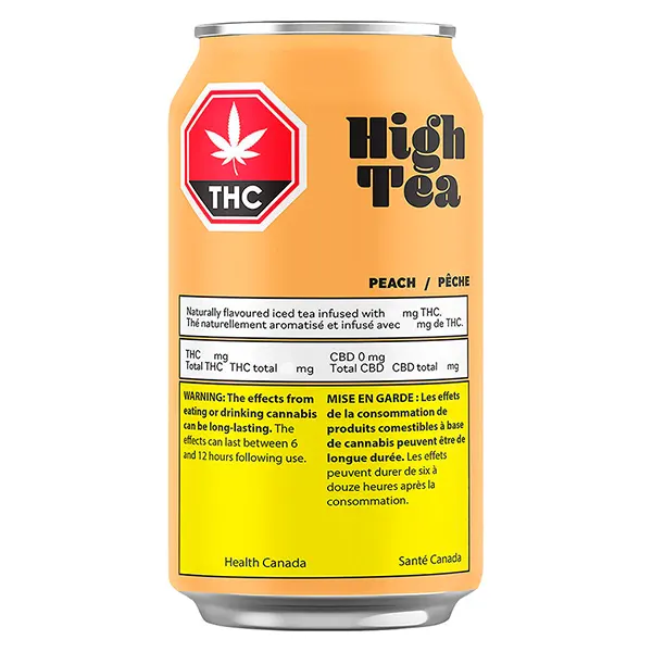 Image for High Tea - Peach, cannabis beverages by High Tea