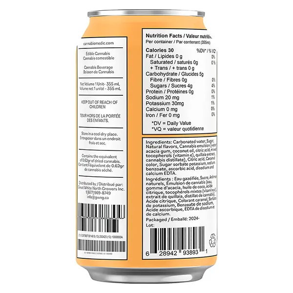 Image for High Tea - Peach, cannabis beverages by High Tea