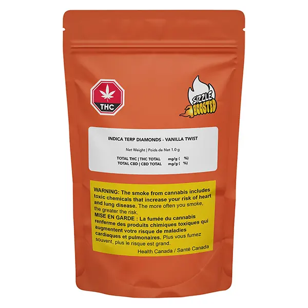 Image for Indica Terp Diamonds - Vanilla Twist, cannabis concentrates by Sizzle