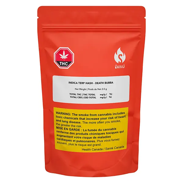Image for Indica Terp Hash - Death Bubba, cannabis all products by Sizzle
