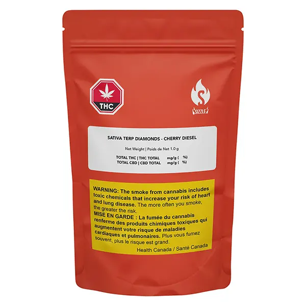 Image for Sativa Terp Diamonds - Cherry Diesel, cannabis all products by Sizzle