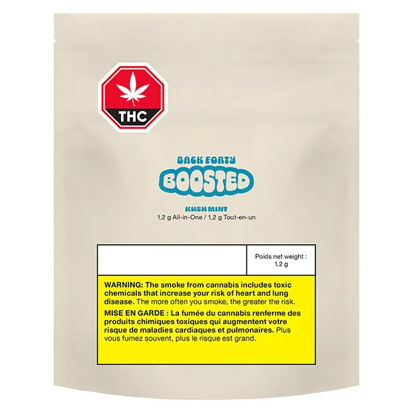 Image for Kush Mint BOOSTED All-In-One Vape, cannabis all products by Back Forty