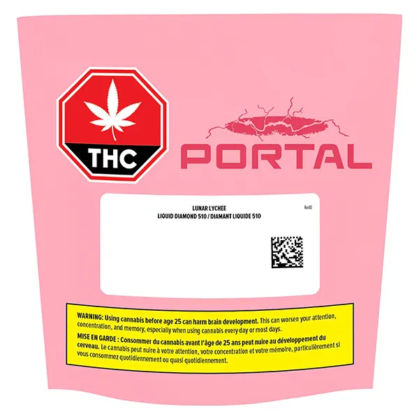 Image for Lunar Lychee Liquid Diamond 510 Thread Cartridge, cannabis vapes by Portals