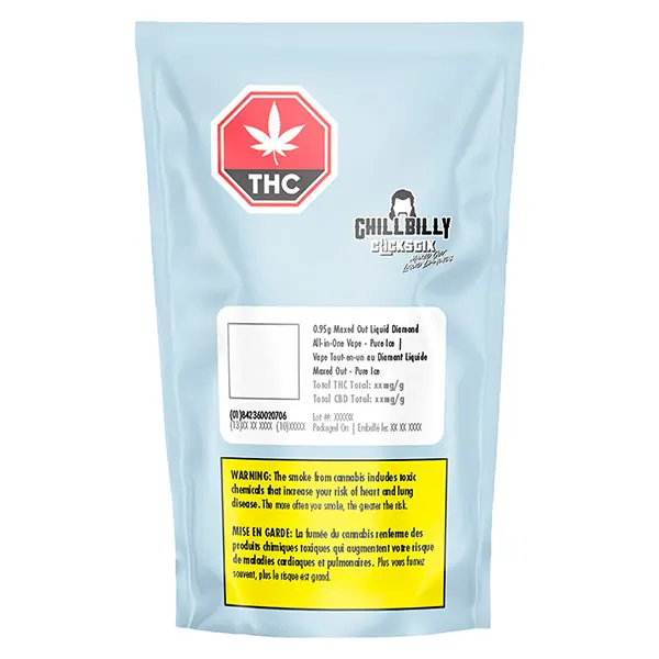 Image for Maxed Out Liquid Diamond All-in-One Vape - Pure Ice, cannabis all products by Chillbilly