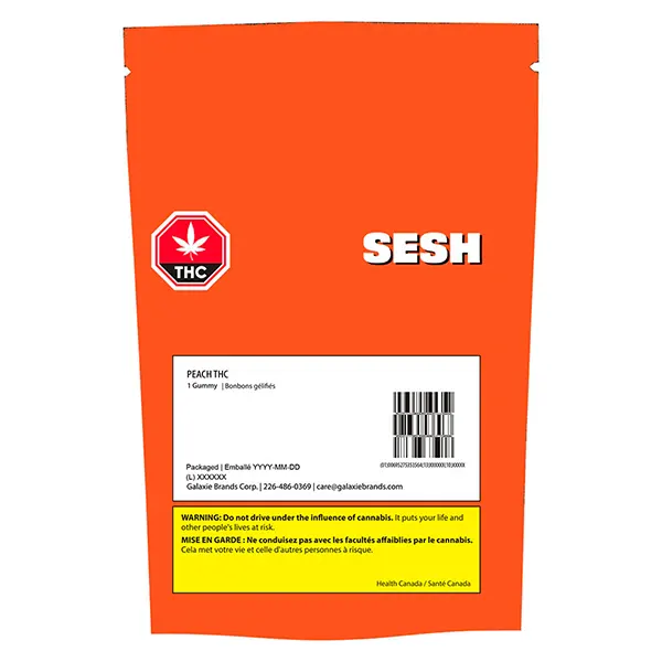 Image for Peach THC, cannabis all products by SESH