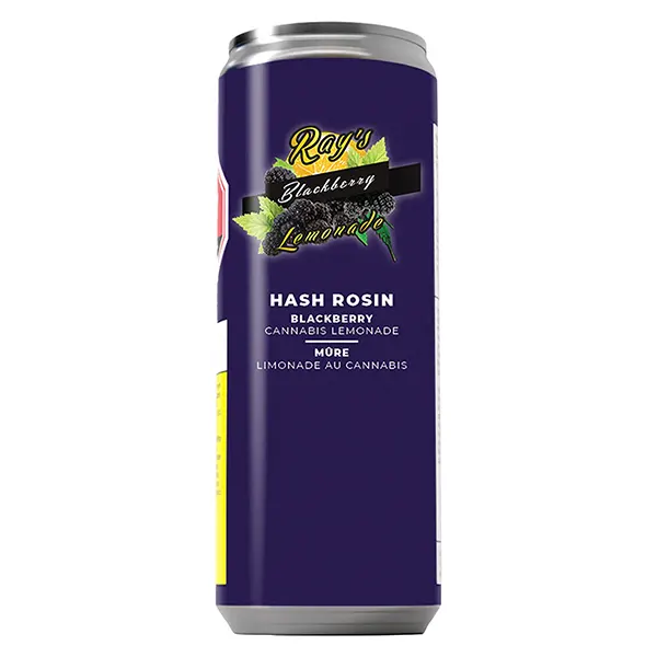 Image for Ray's Blackberry Rosin Lemonade with CBG, cannabis beverages by Ray's Lemonade