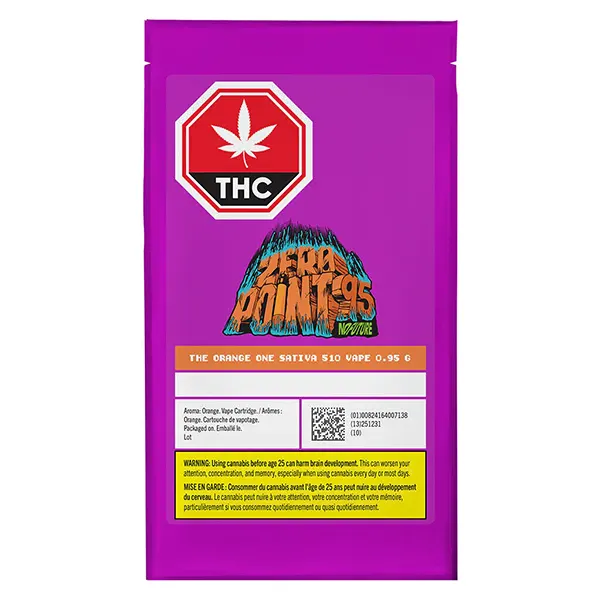 Image for ZeroPoint95 - The Orange One 510 Thread Cartridge, cannabis all products by No Future
