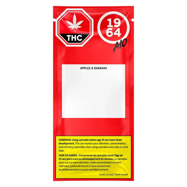 Image for Apples & Bananas FSE Resin AIO Vape, cannabis all products by 1964
