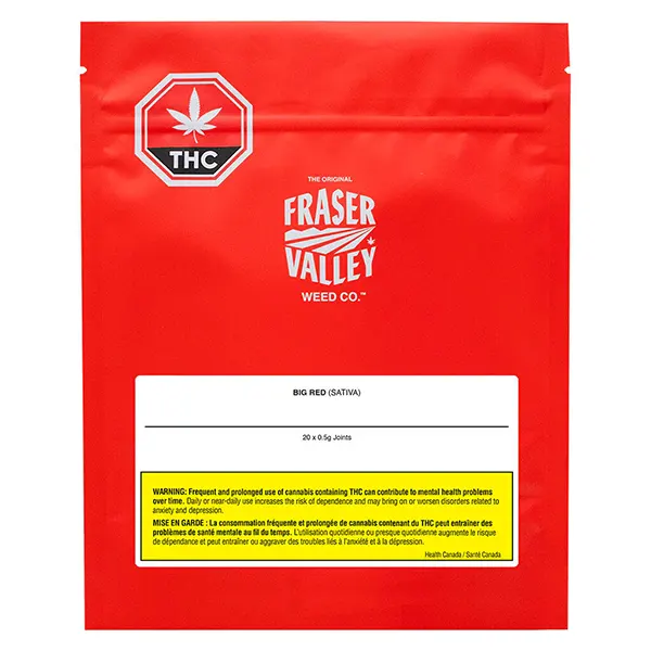 Image for Big Red Sativa Pre-Roll, cannabis all products by The Original Fraser Valley Weed Co.