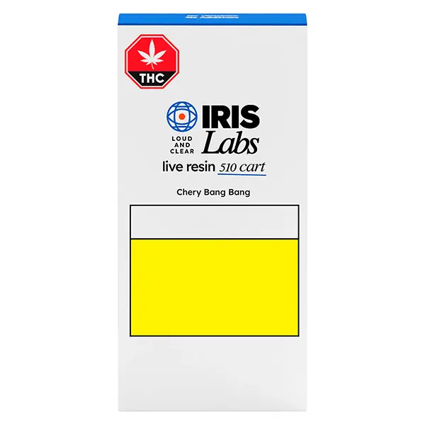 Image for Cherry Bang Bang Live Resin 510 Thread Cartridge Vape, cannabis vapes by IRIS Labs