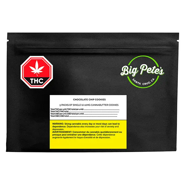 Image for Chocolate Chip Cookies, cannabis edibles by Big Pete's Treats