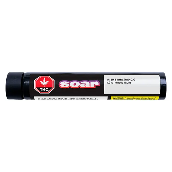 Image for Irish Swirl Diamond Dipped Blunt Infused Pre-Roll, cannabis blunts by Soar
