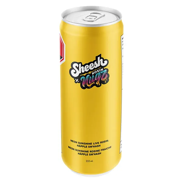 Image for Neon Sunshine Live Rosin Happle Sm'Hash, cannabis beverages by Sheesh Hash Sodas