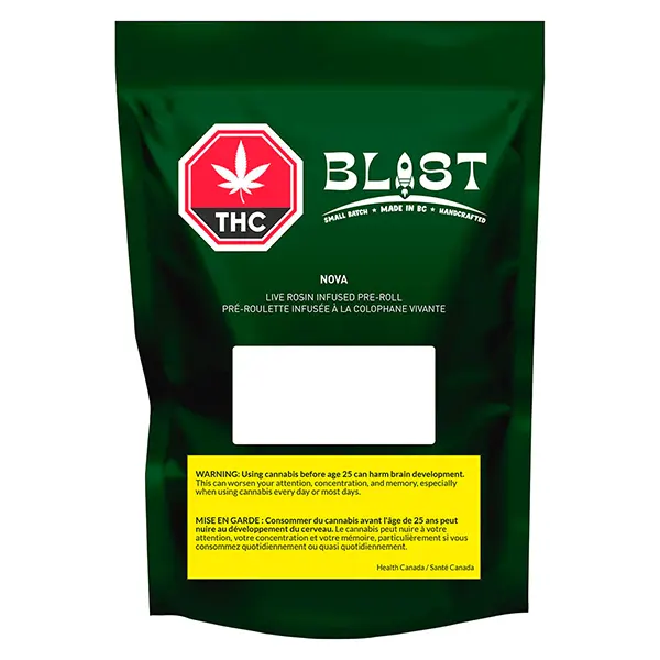 Image for Nova Live Rosin Infused Pre-Roll, cannabis all products by Blast