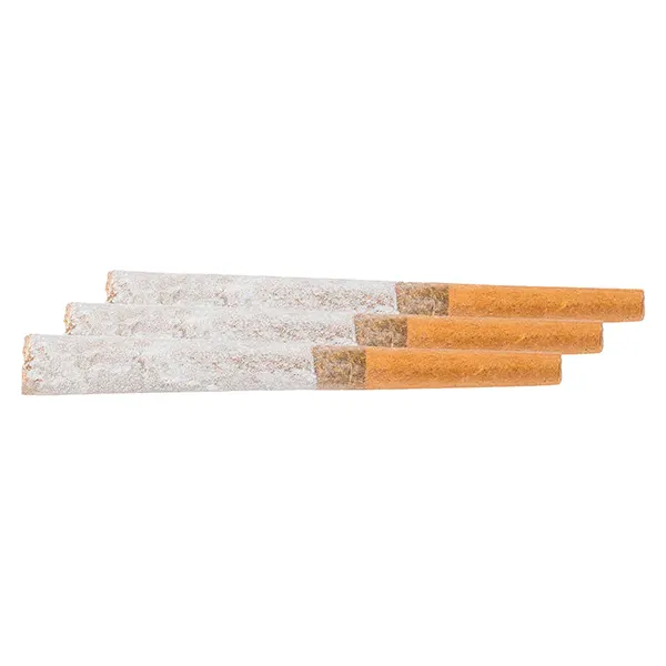 Image for Poppin Peach Diamond Infused & Dusted Pre-Roll, cannabis all products by Platinum