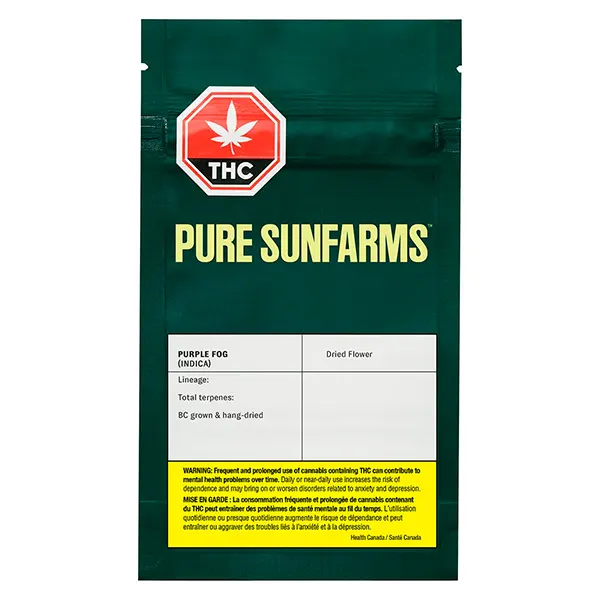 Image for Purple Fog, cannabis all products by Pure Sunfarms