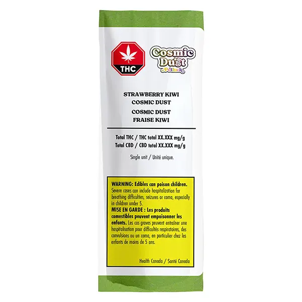 Image for Strawberry Kiwi Cosmic Dust, cannabis edibles by Potluck