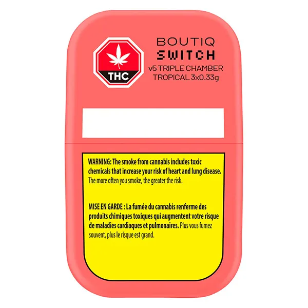 Image for Switch V5 - Triple Chamber - Tropical, cannabis vapes by Boutiq