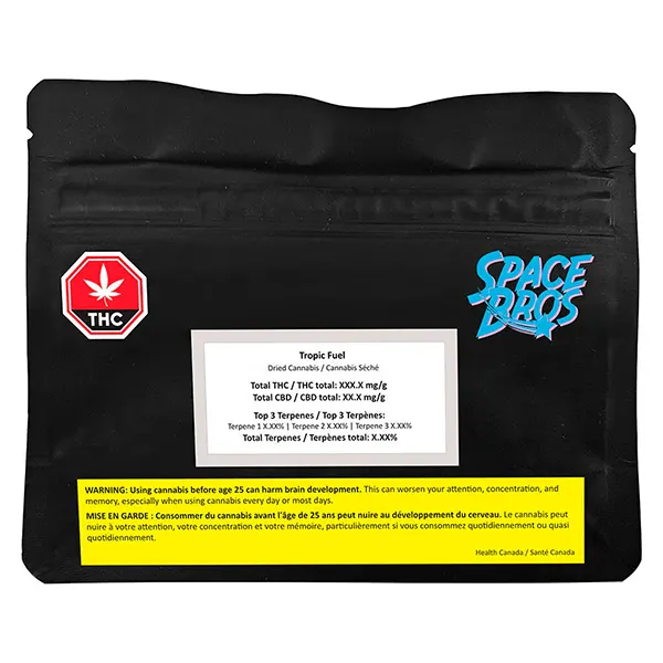 Image for Tropic Fuel, cannabis dried flower by Space Bros