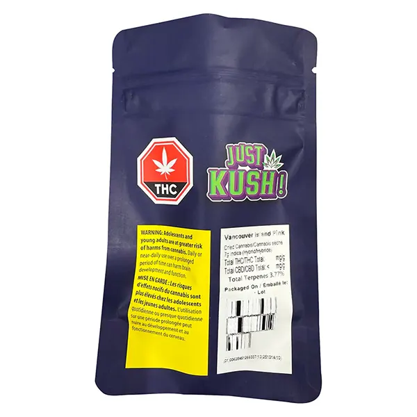 Image for VIP Kush Vancouver Island Pink Flower, cannabis all products by Just Kush