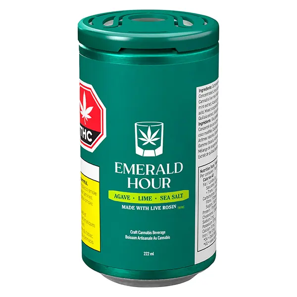 Image for Agave Lime Sea Salt, cannabis beverages by Emerald Hour