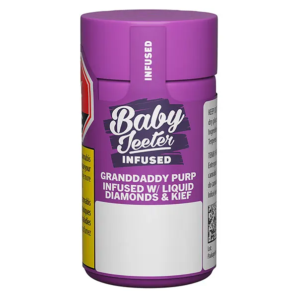 Image for Baby Jeeter Granddaddy Purp Infused Pre-Roll, cannabis all products by Jeeter