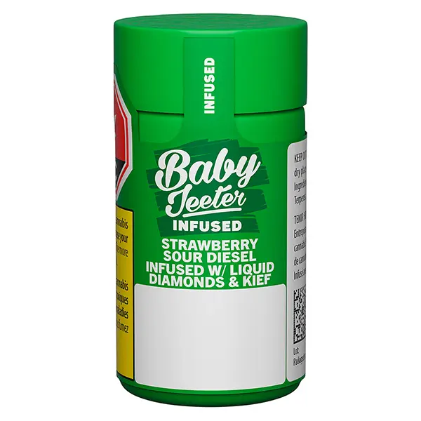 Image for Baby Jeeter Strawberry Sour Diesel Infused Pre-Roll, cannabis all products by Jeeter