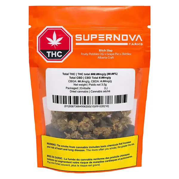 Image for Btch Slap, cannabis dried flower by Supernova Farms