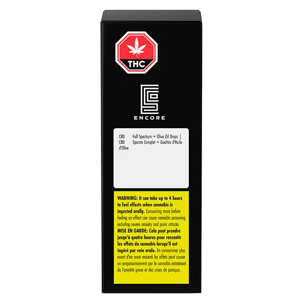 Image for CBD 100 Full Spectrum + Olive Oil Drops, cannabis all products by Encore Supply Co