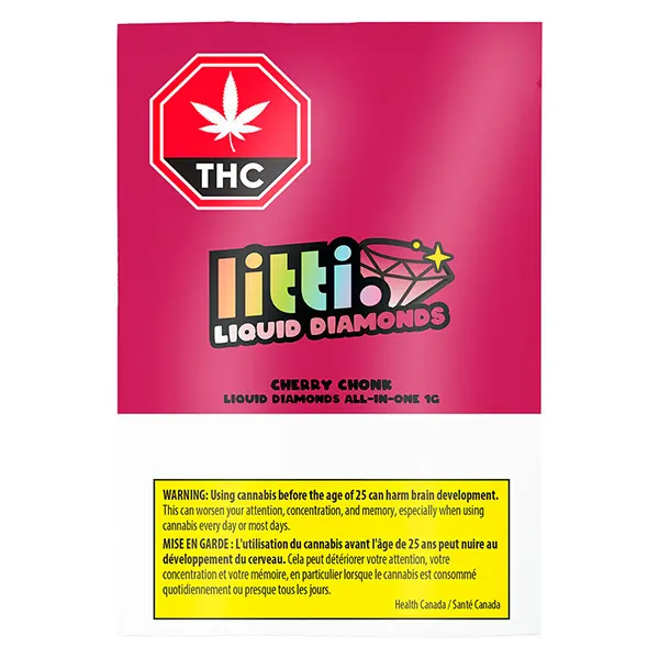 Image for Cherry Chonk Liquid Diamonds All-in-One, cannabis all products by Litti.