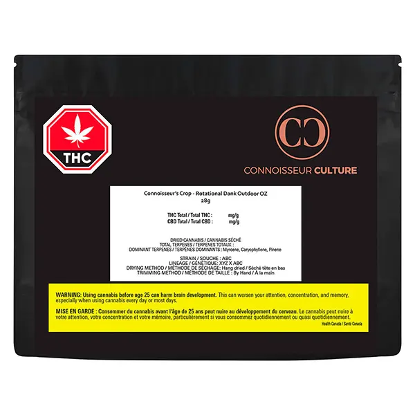 Image for Connoisseurs Crop - Rotational Dank Outdoor OZ, cannabis all products by Connoisseur Culture