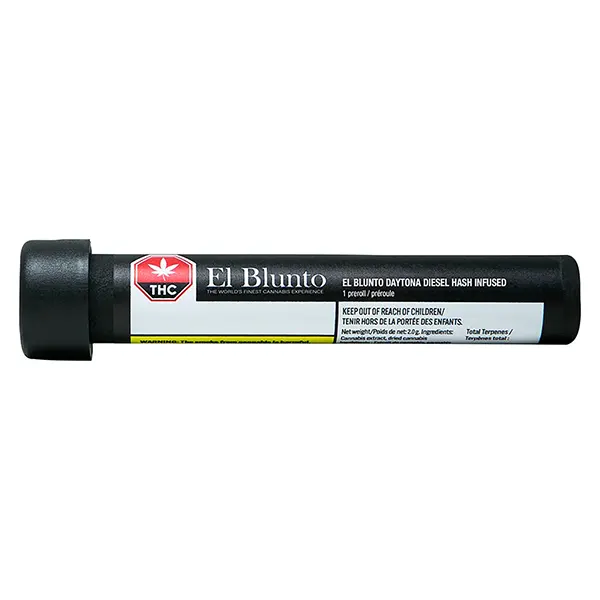 Image for Daytona Diesel Hash Infused Pre-Roll, cannabis all products by El Blunto