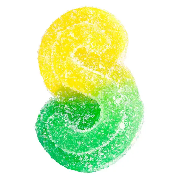 Image for Fully Blasted Mango Lime 1:1 CBC THC Gummies