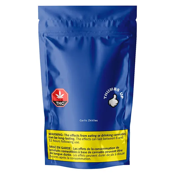 Image for Garlic Zkittlez, cannabis dried flower by Thumbs Up