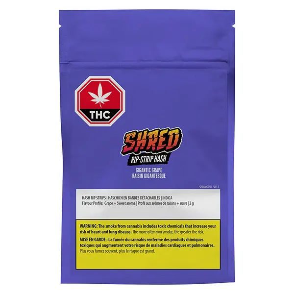 Image for Gigantic Grape Rip-Strip Hash, cannabis all products by Shred