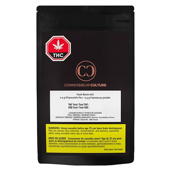 Image for Hash Rosin AIO, cannabis all products by Connoisseur Culture
