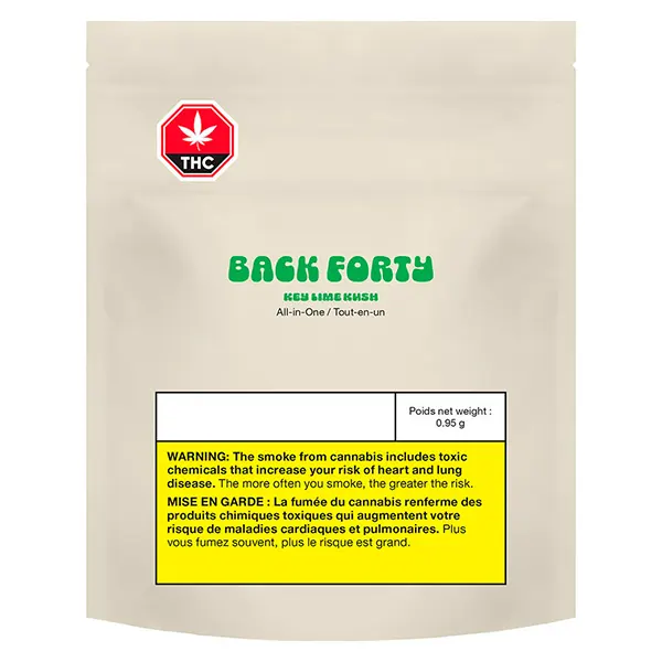 Image for Key Lime Kush All-In-One Vape, cannabis all products by Back Forty
