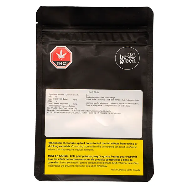 Image for Kush Mints, cannabis all products by BC Green