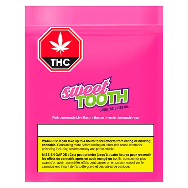 Image for Live Rosin Pink Lemonade, cannabis all products by Sweet Tooth Cannfectionery